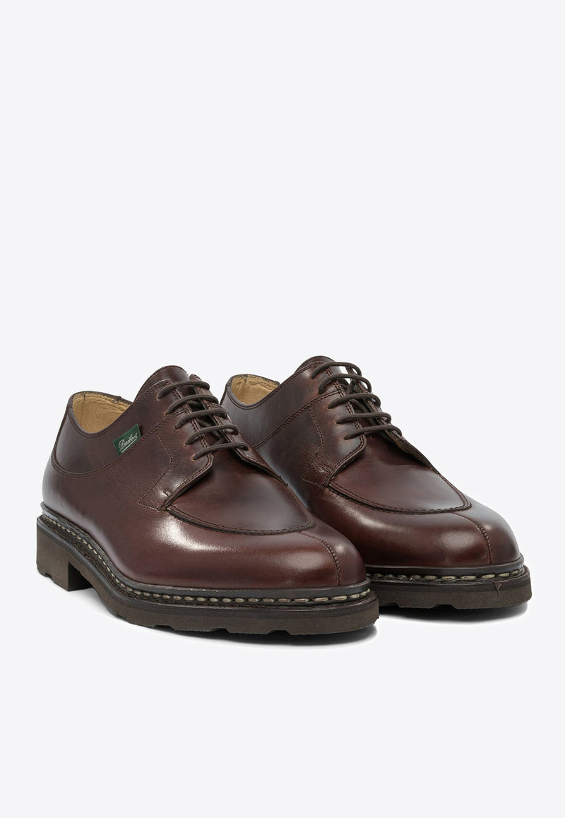 Paraboot Avignon Derby Shoes Brown 203582MARRON-LIS ECORCE_4b18c516-e82a-42bc-97e4-bb9c3382856c