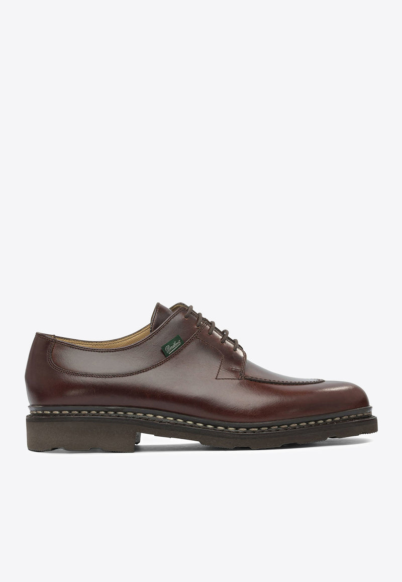Paraboot Avignon Derby Shoes Brown 203582MARRON-LIS ECORCE_4b18c516-e82a-42bc-97e4-bb9c3382856c