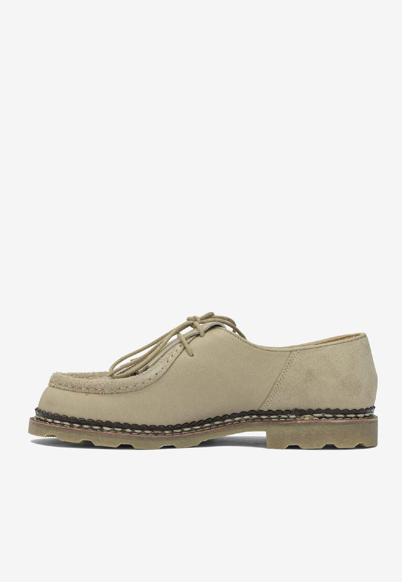 Paraboot Suede Derby Shoes Beige 232172MIEL-LIS/VEL SAND_a5019f40-4c34-489c-9ea2-382e47061755