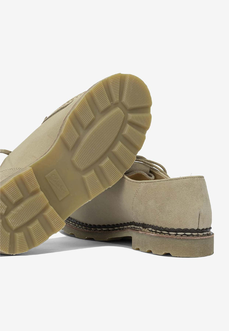 Paraboot Suede Derby Shoes Beige 232172MIEL-LIS/VEL SAND_a5019f40-4c34-489c-9ea2-382e47061755