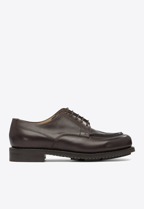 Paraboot Chambord Leather Brogue Shoes Brown 706801MARRON-LIS CAFE_b6524b8b-a0a2-4119-8b15-ebab5ee97b74