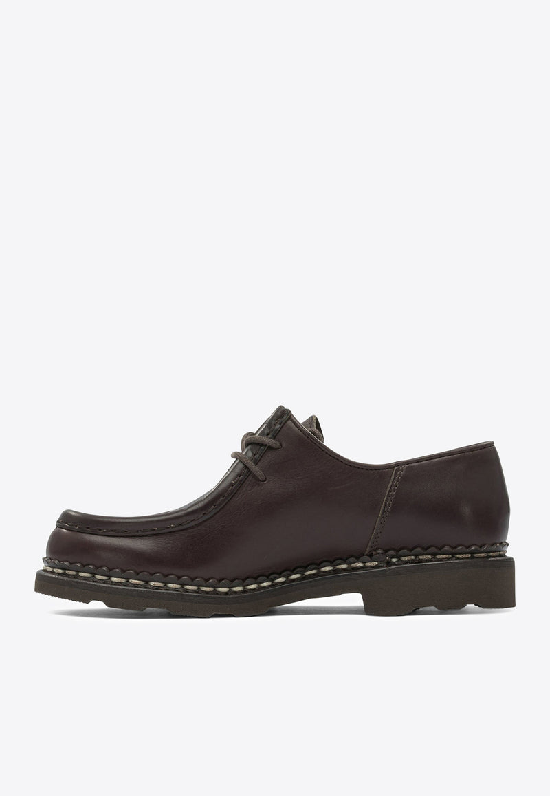 Paraboot Michael Lace-Up Derby Shoes Brown 721213MARRON-LIS CAFE_d108db0e-2a26-480b-81cd-1b04399f7666