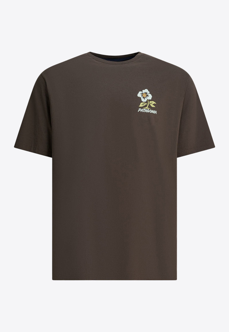 Patagonia Make Peace Printed T-shirt Brown 37823PSML_88d22925-ee6d-4608-9619-07216bc7e6c2
