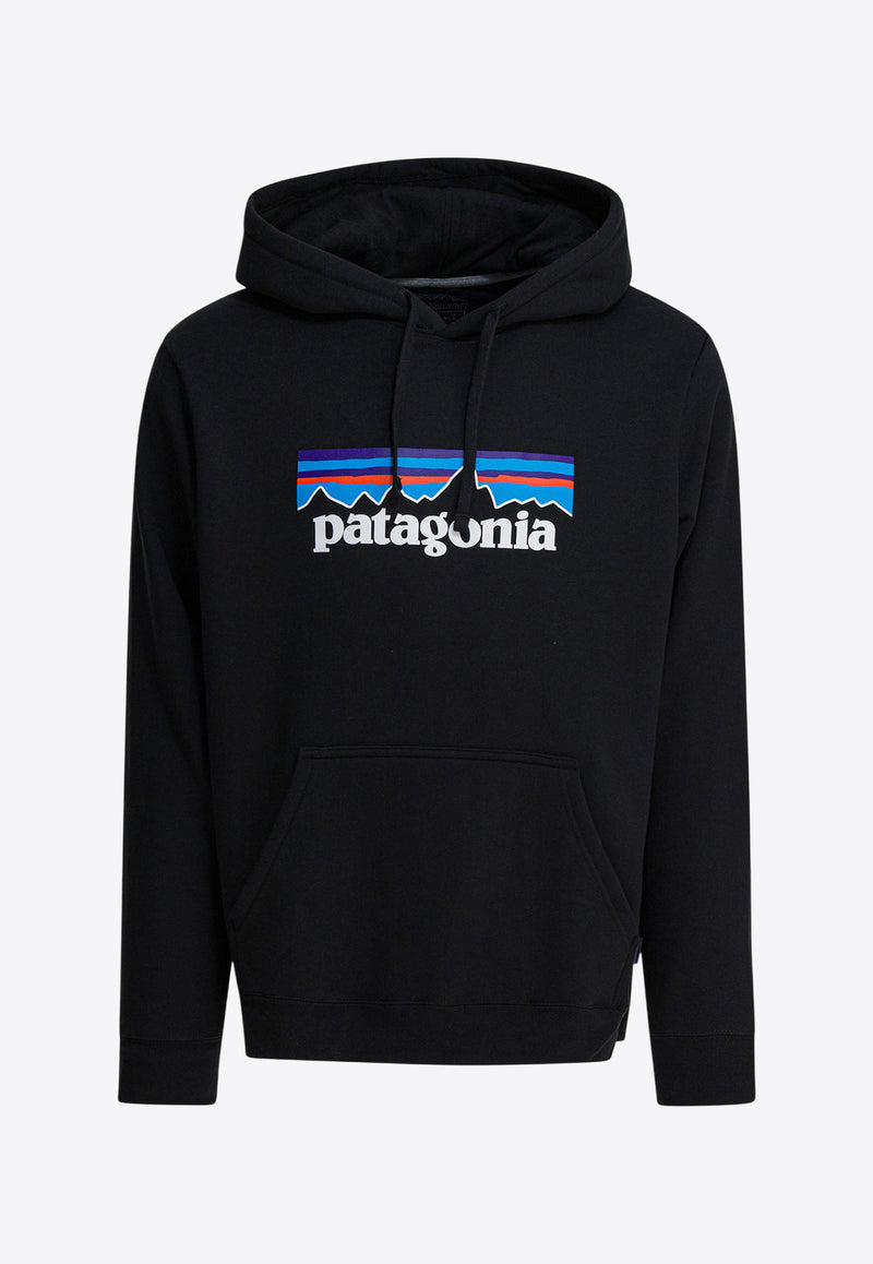 Patagonia P-6 Logo Uprisal Hooded Sweatshirt Black 39622BLK_470bcbef-6397-4187-9ae8-91f3766008cd