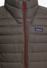 Patagonia Logo Patch Down Gilet Brown 84623MRLB_d73532be-72dc-4e08-b029-65b5fead541f