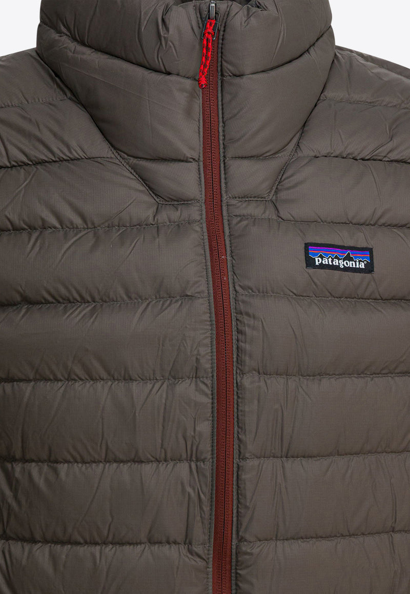 Patagonia Logo Patch Down Gilet Brown 84623MRLB_d73532be-72dc-4e08-b029-65b5fead541f