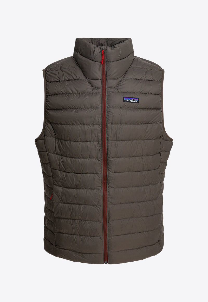 Patagonia Logo Patch Down Gilet Brown 84623MRLB_d73532be-72dc-4e08-b029-65b5fead541f
