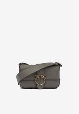 PINKO Mini Soft Leather Crossbody Bag Taupe 104340A0QOI68Q_98aac94b-49f6-44ae-ab43-c9ff6aca5d51