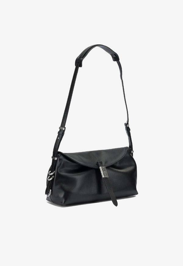 PINKO Medium Saddle Shoulder Bag Black 105049A1ZXZ99E_4882a503-ca1e-4230-9a3d-268f543786ef
