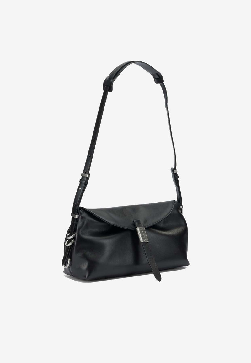 PINKO Medium Saddle Shoulder Bag Black 105049A1ZXZ99E_4882a503-ca1e-4230-9a3d-268f543786ef