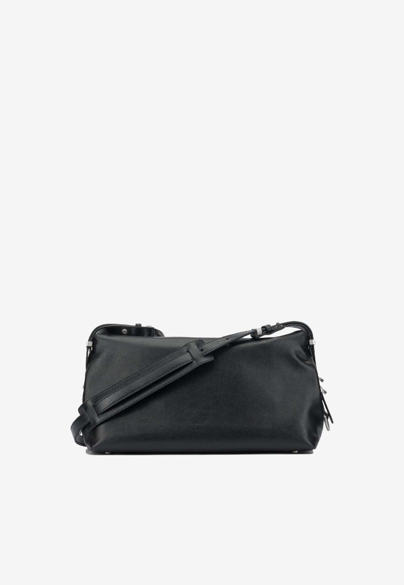 PINKO Medium Saddle Shoulder Bag Black 105049A1ZXZ99E_4882a503-ca1e-4230-9a3d-268f543786ef