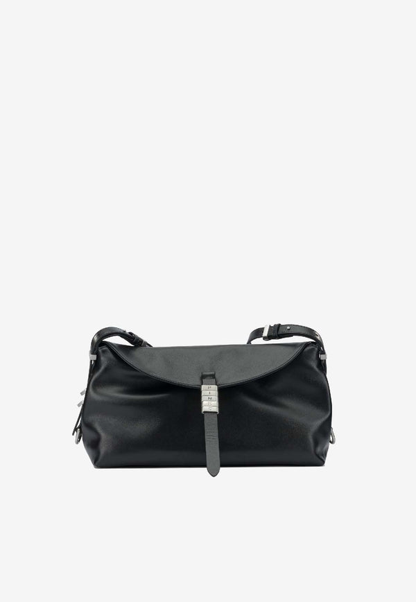 PINKO Medium Saddle Shoulder Bag Black 105049A1ZXZ99E_4882a503-ca1e-4230-9a3d-268f543786ef