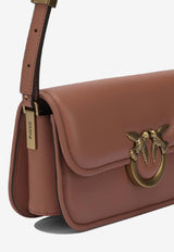 PINKO Small Love Box Nappa Leather Shoulder Bag Pink 105083A26LL21Q_72eda0f2-a539-40b3-a394-3b0e3c3da39a