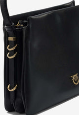 PINKO One, Two, Three Leather Shoulder Bag  Black 105161A0QOZ99Q_cbb25bdc-95d0-4694-9ed1-d15dfd68c1e6