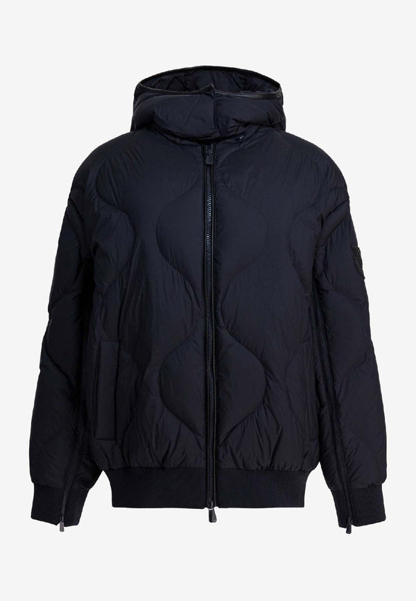 PINKO Quilted Bomber Jacket Blue 105336A2OKG82_5f8d17b3-7cb4-48ff-8462-75846409ebdd