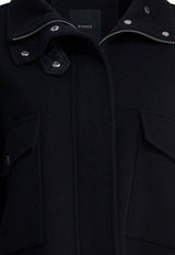 PINKO Cristino Buttoned Jacket Black 105341A2XMZ99_8f6a36c0-504d-48f8-a008-0a123ab6e452