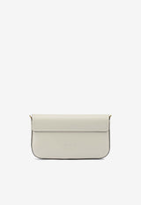 PINKO Saddle Leather Shoulder Bag  White 105349A1ZXZ14Q_6d0791d2-8604-46ca-a1a4-723570f00b7a