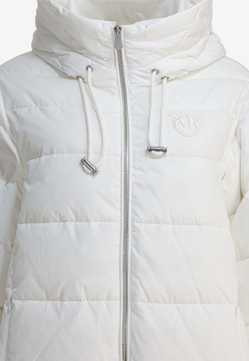 PINKO Crusca Down Jacket White 105384A2PEZ05_03fed3cf-7bc6-46cf-b38e-a6c09c02a7cc