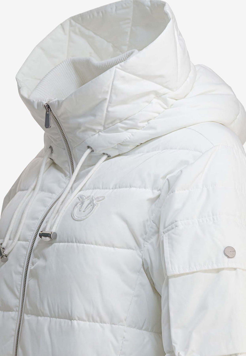 PINKO Crusca Down Jacket White 105384A2PEZ05_03fed3cf-7bc6-46cf-b38e-a6c09c02a7cc