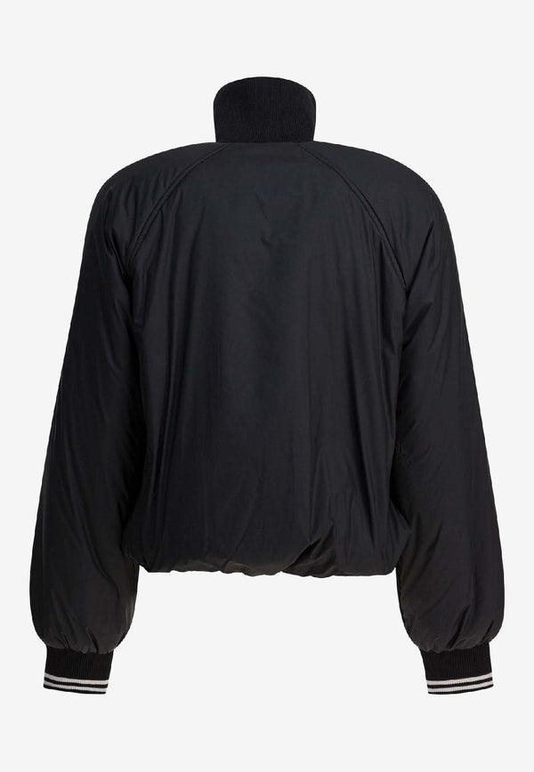 PINKO Zip-Up Padded Jacket Black 105525A2OJZ99_96037e18-bfbe-44da-b739-0d24cac6c829