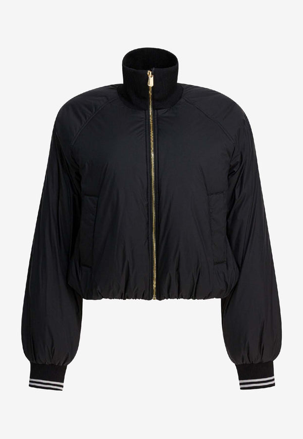 PINKO Zip-Up Padded Jacket Black 105525A2OJZ99_96037e18-bfbe-44da-b739-0d24cac6c829