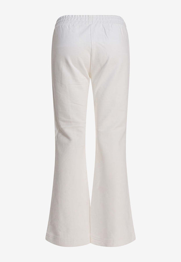PINKO Logo Embroidered Track Pants White 105724A2URZ25_af0dc105-1608-43f2-a27f-d77533ee44c7