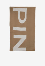 Pinko logo-Embroidered Wool Scarf 105988A2Z5MZ2_a382fc84-fc07-4be9-ad96-9f5b46ea48f0