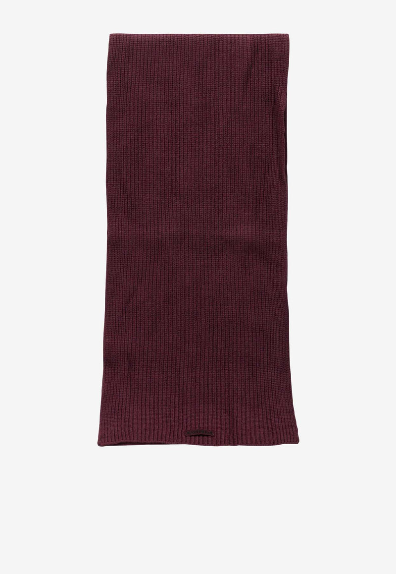 PINKO Logo Wool Scarf Bordeaux 105996A2Z4R57_6db8f3c7-3e09-41e8-8f34-dda0d56da2fa