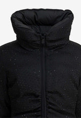 PINKO Nita Studded Padded Jacket Black 106014A2ZFZ99_f759016b-9710-4db0-be07-dcbb09525cc7