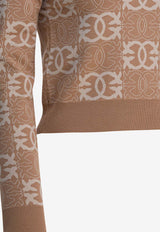 Pinko Love Birds-Print Crewneck Sweater 106041A2YDC4Z_e645d383-50df-447c-9a1f-88b6978ccf31