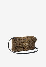 PINKO Love One Leopard Print Slouchy Shoulder Bag Brown 106244A32AM35Q_73d194a9-4905-4120-87dc-1b641721229b