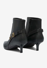 PINKO Gloria 50 Leather Ankle Boots Black SD0367P087Z99_c7e4b846-197b-49cd-bc67-02995f56e8b2