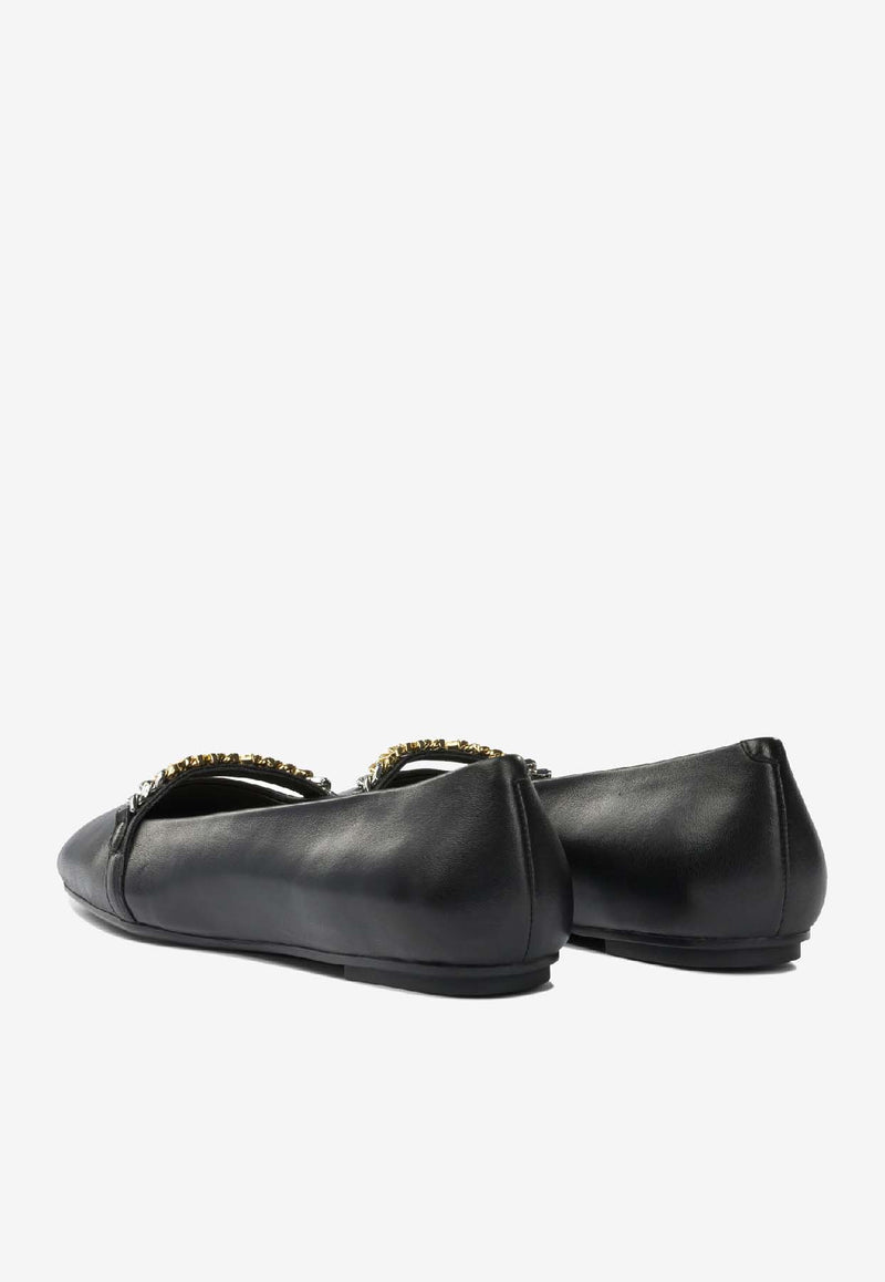 Pinko Leather Ballet Flats  SD0383P003Z99_eb7a0eba-83b2-4be1-b38a-424a88f07f1f