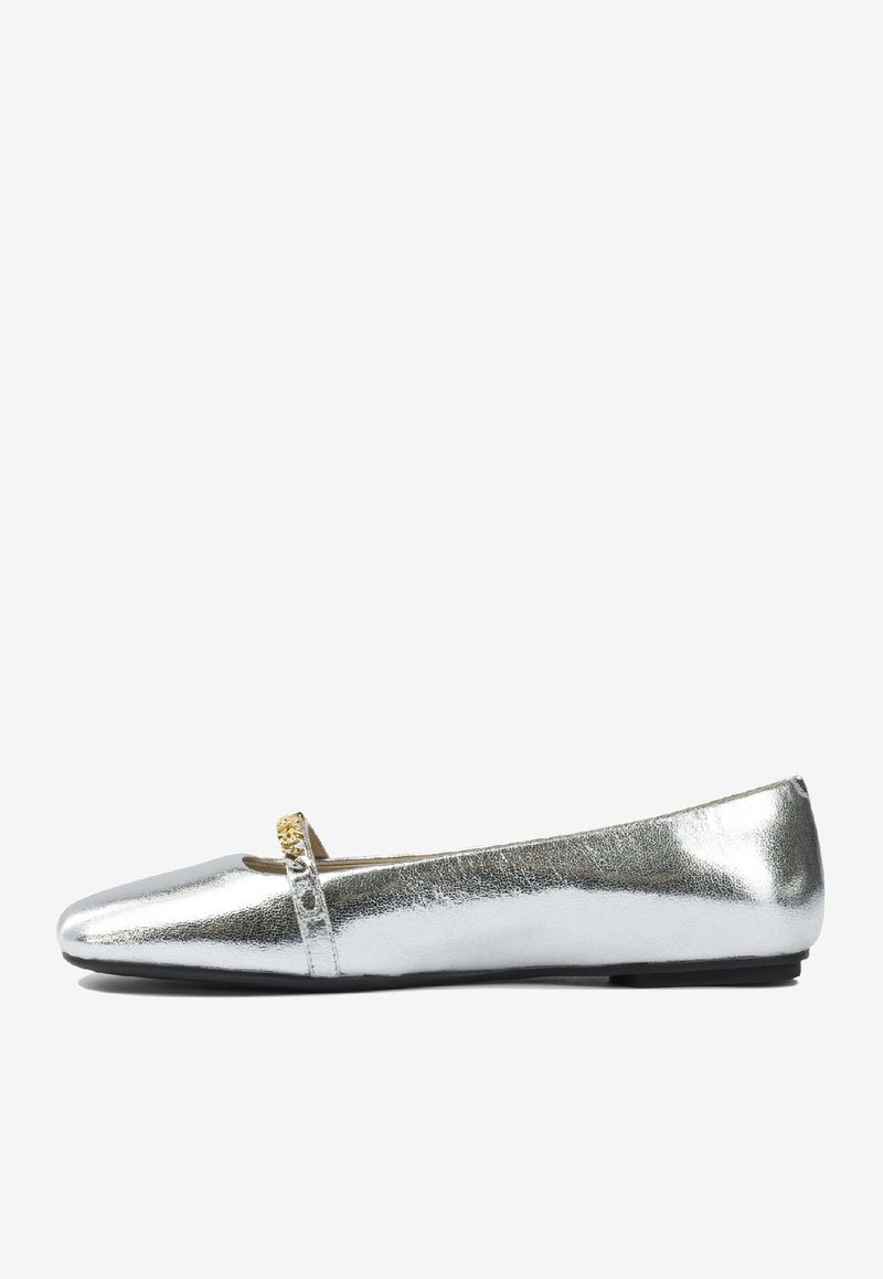 Pinko Leather Ballet Flats  SD0383P049ZZF_9572b7c5-ef4a-4a68-b31e-6a913e331988