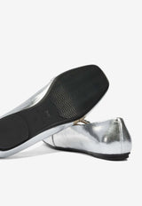 Pinko Leather Ballet Flats  SD0383P049ZZF_9572b7c5-ef4a-4a68-b31e-6a913e331988