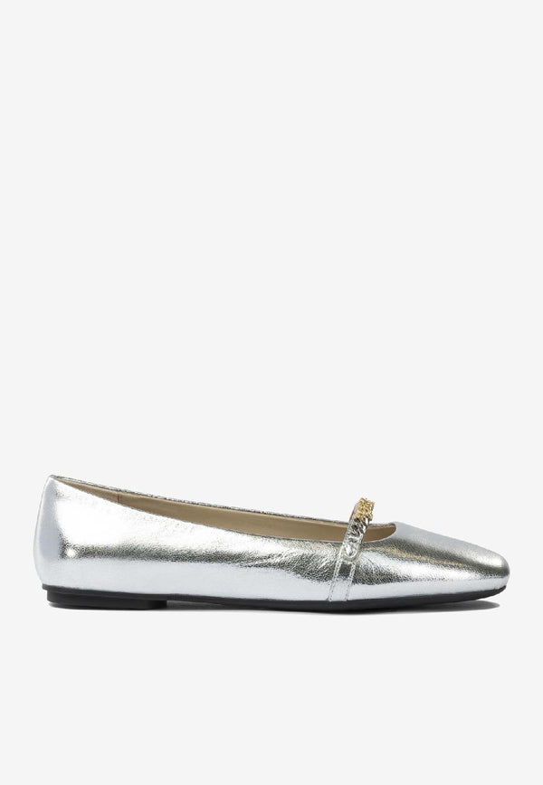 Pinko Leather Ballet Flats  SD0383P049ZZF_9572b7c5-ef4a-4a68-b31e-6a913e331988