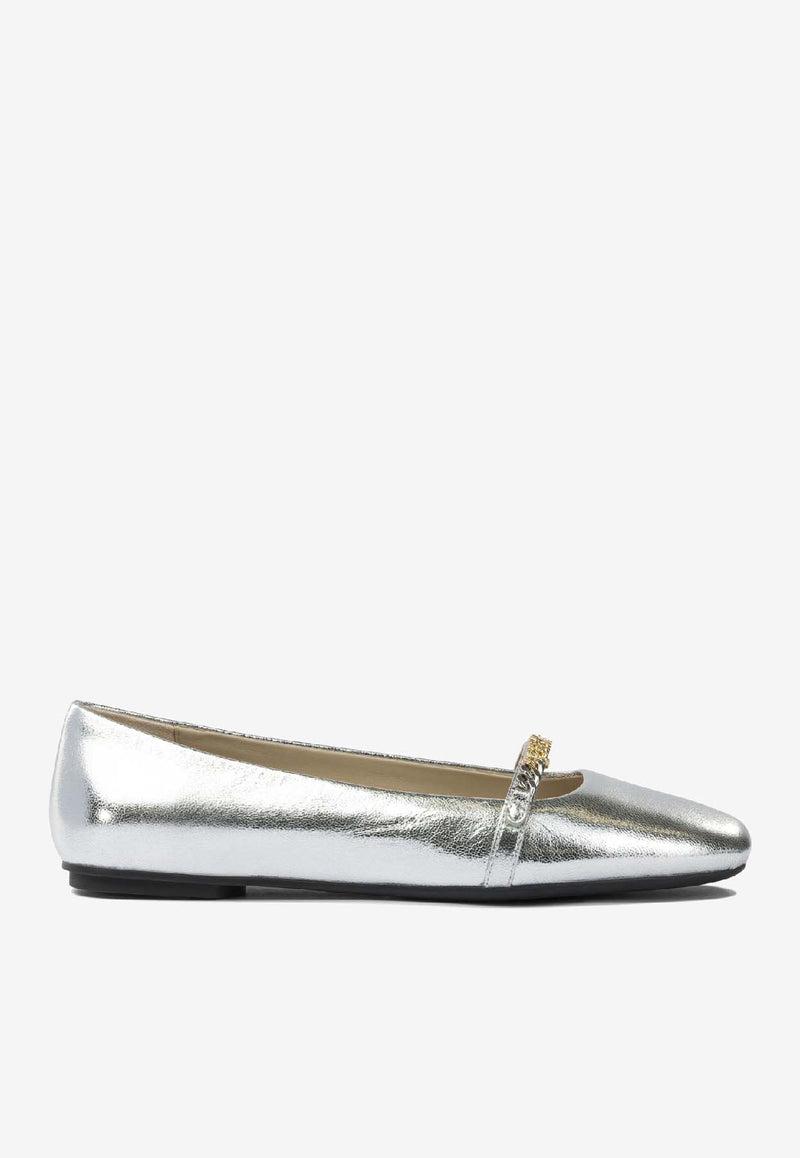 Pinko Leather Ballet Flats  SD0383P049ZZF_9572b7c5-ef4a-4a68-b31e-6a913e331988