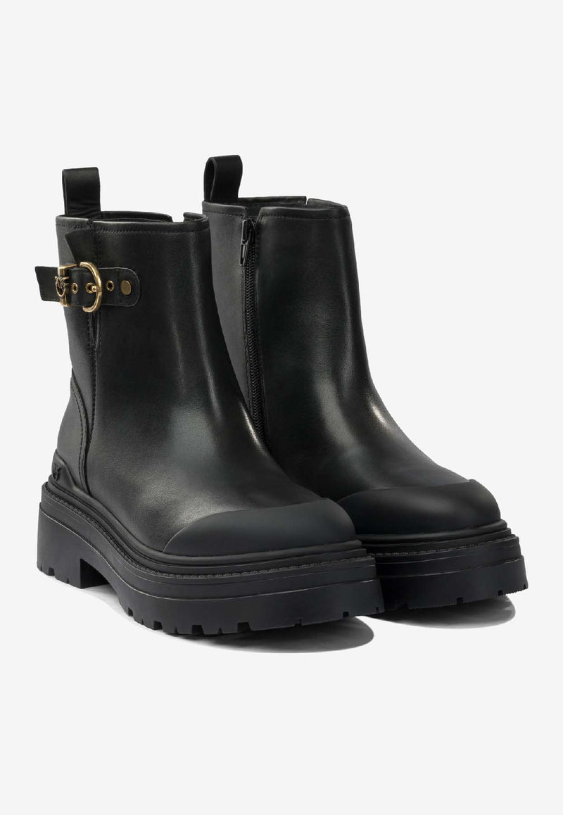 Pinko Leather Ankle Boots SD0409P001Z99_d4de5ff4-5130-4bdb-a89c-de785f8f4ec9