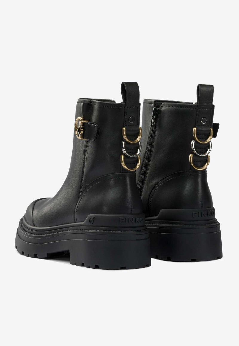 Pinko Leather Ankle Boots SD0409P001Z99_d4de5ff4-5130-4bdb-a89c-de785f8f4ec9