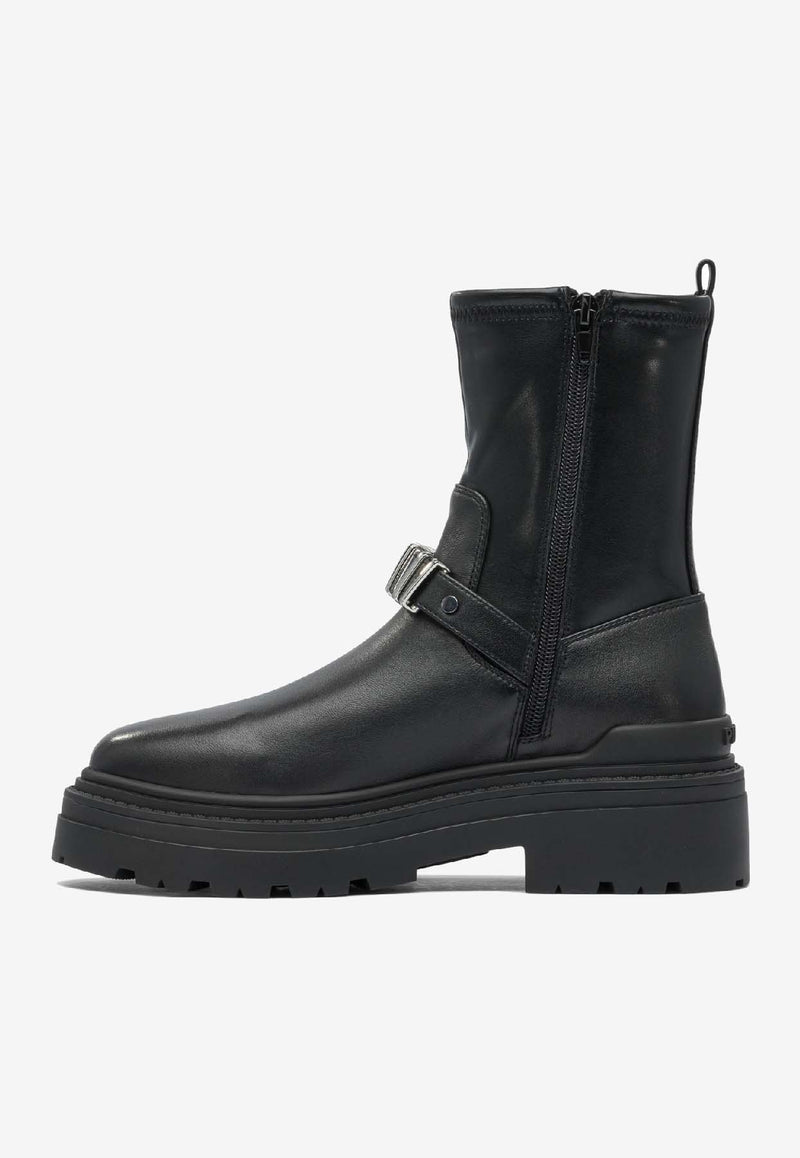 Pinko Leather Ankle Boots  SD0447P061Z99_27ef6467-df22-46a3-bd5c-1d3b78ee90f3