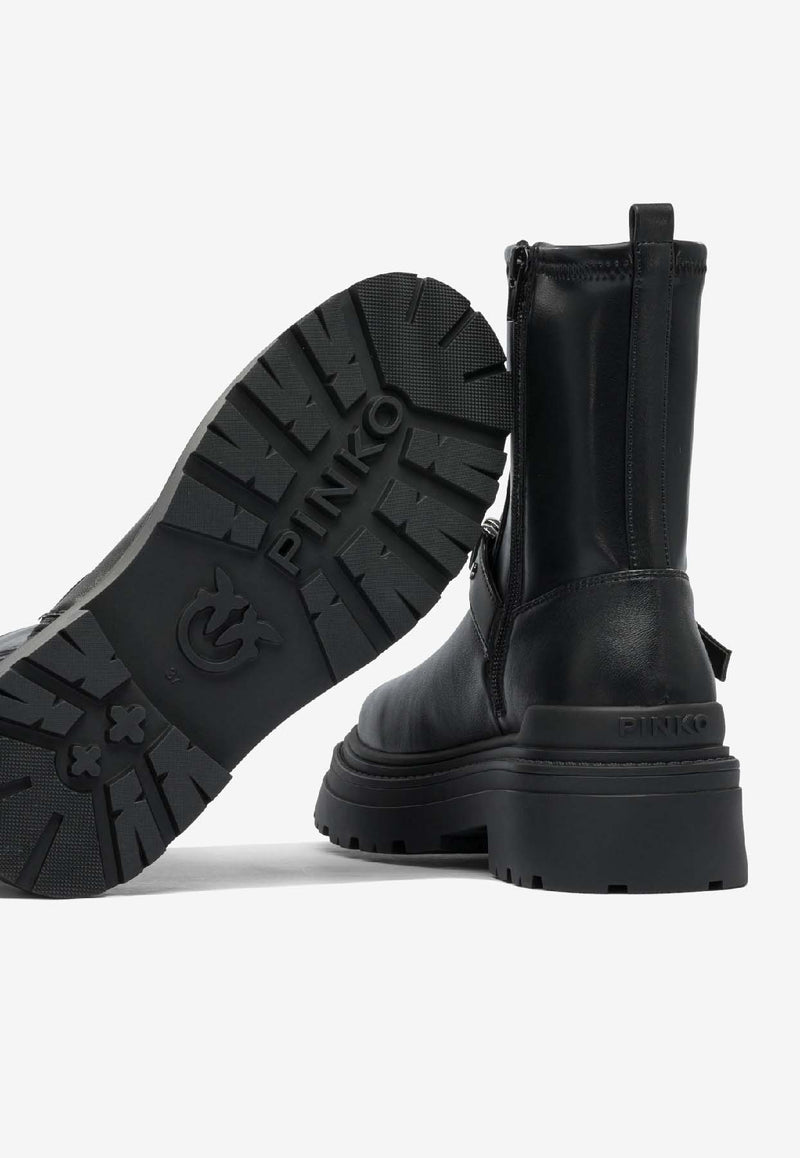 Pinko Leather Ankle Boots  SD0447P061Z99_27ef6467-df22-46a3-bd5c-1d3b78ee90f3