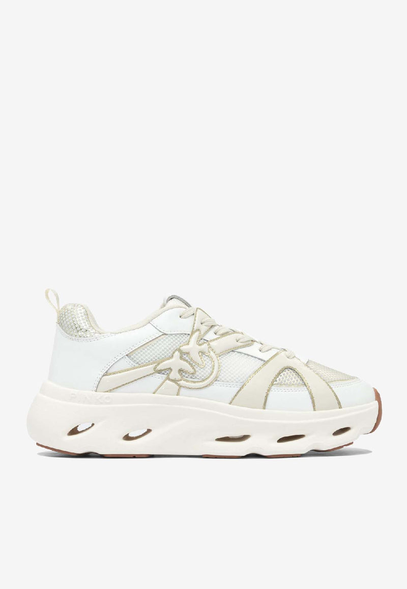 Pinko Logo-Embroidered Low-Top Sneakers SS0127E036ZHC_988b37eb-bc70-435d-be9f-890bdced3559