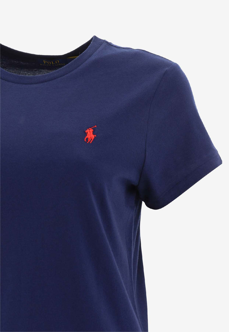 Polo Ralph Lauren Embroidered Pony T-shirt Blue 211898698006CRUISE NAVY_81811