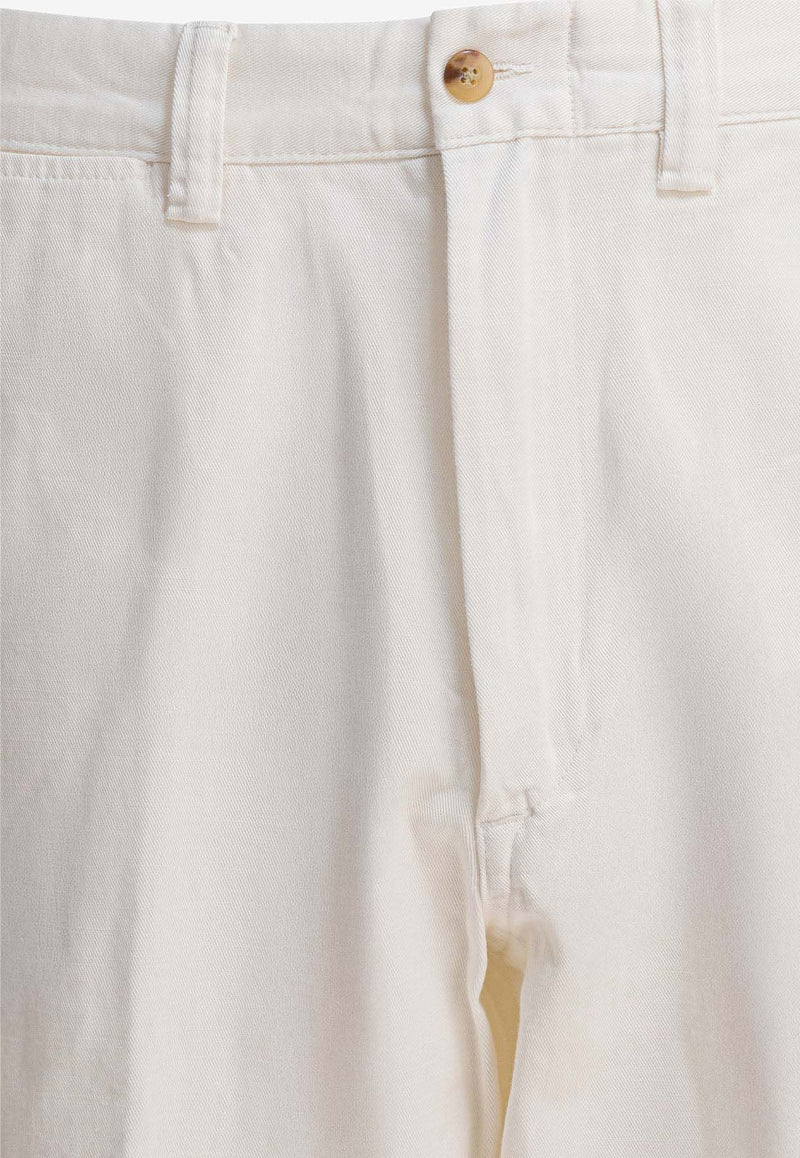Polo Ralph Lauren Straight-Leg Pants White 211967729001DECKWASH WHITE_1bae3332-f0a6-41c3-b624-789f4c40bfb2