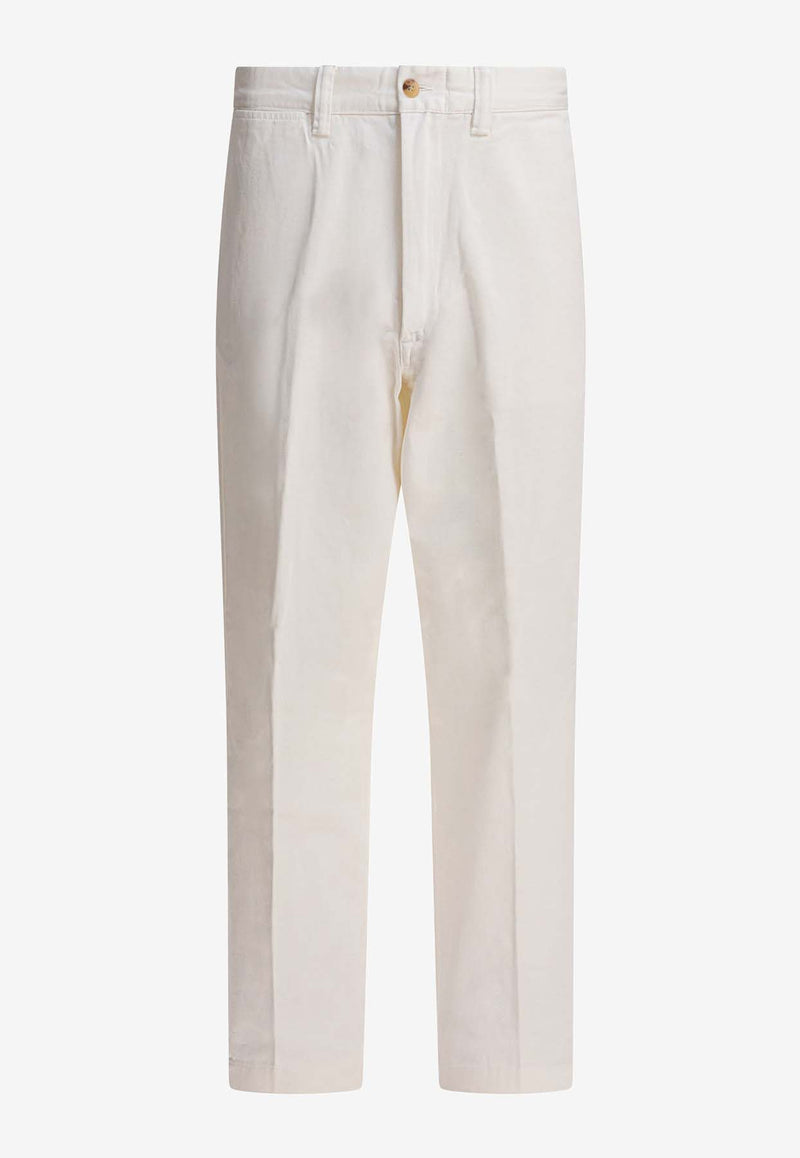 Polo Ralph Lauren Straight-Leg Pants White 211967729001DECKWASH WHITE_1bae3332-f0a6-41c3-b624-789f4c40bfb2