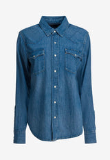 Polo Ralph Lauren Western Denim Shirt Blue 211969402001CANARIA WASH_98ec94a5-49c3-4e22-9992-2a924995be30