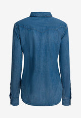 Polo Ralph Lauren Western Denim Shirt Blue 211969402001CANARIA WASH_98ec94a5-49c3-4e22-9992-2a924995be30