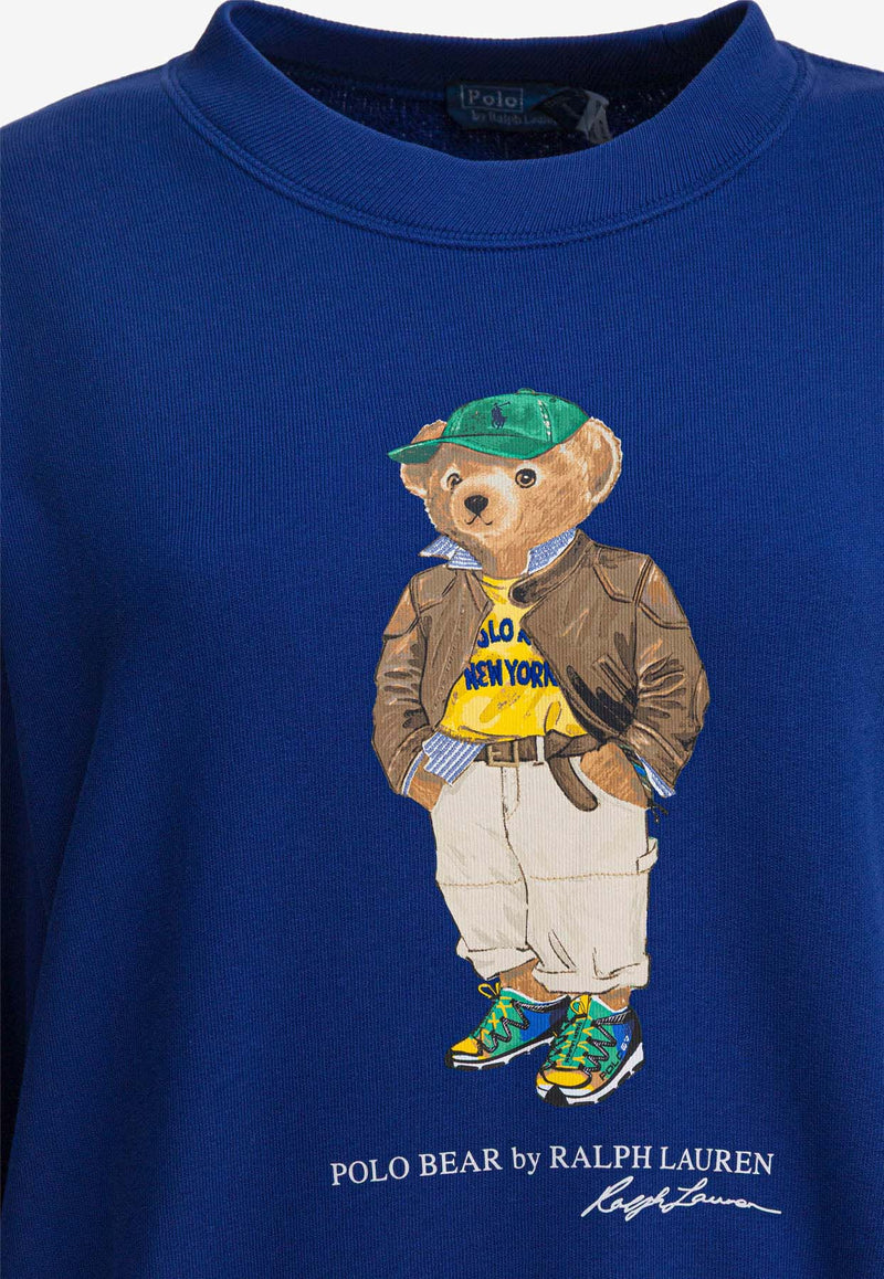 Polo Ralph Lauren Polo Bear Print Sweatshirt Blue 211971736001BLUE YACHT_5d2369c9-e48e-4e40-ae16-02fd04a6aca4