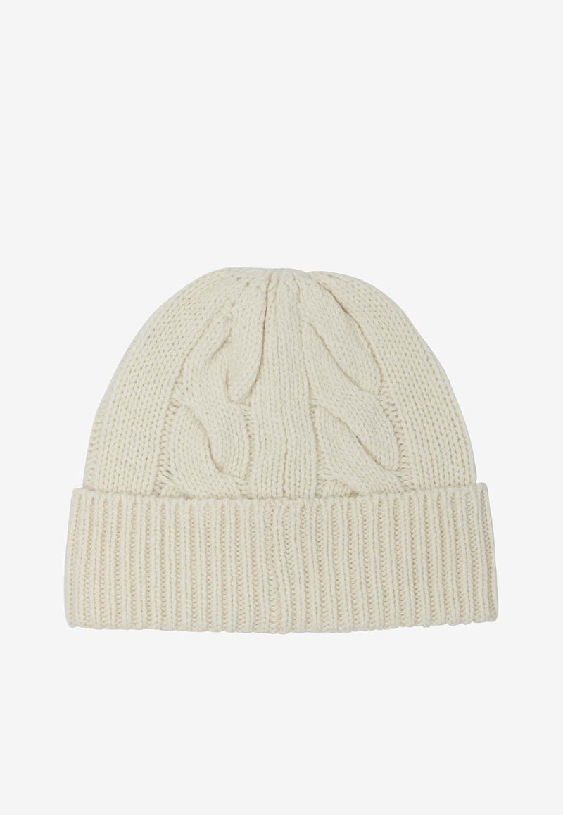 Polo Ralph Lauren Cable Knit Polo Bear Beanie White 455981433001CREAM_aef06871-7d21-4a8c-a6d7-8063e308f0d6