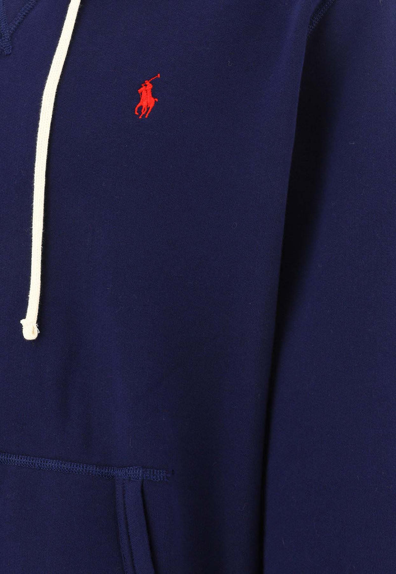 Polo Ralph Lauren Logo Embroidered Hooded Sweatshirt Blue 710766778007CRUISE NAVY_7e587eee-d560-4b06-932f-176060cb8f46